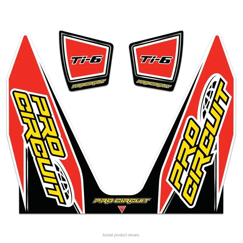 Pro Circuit Ti-6 Exhaust Decal Kit